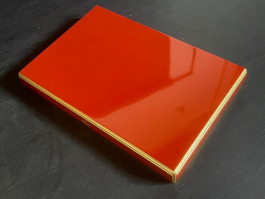 【美品】「母」 池坊 薄盤華盤 大小揃い 共箱 華台 花台 華道 茶道具（い①）