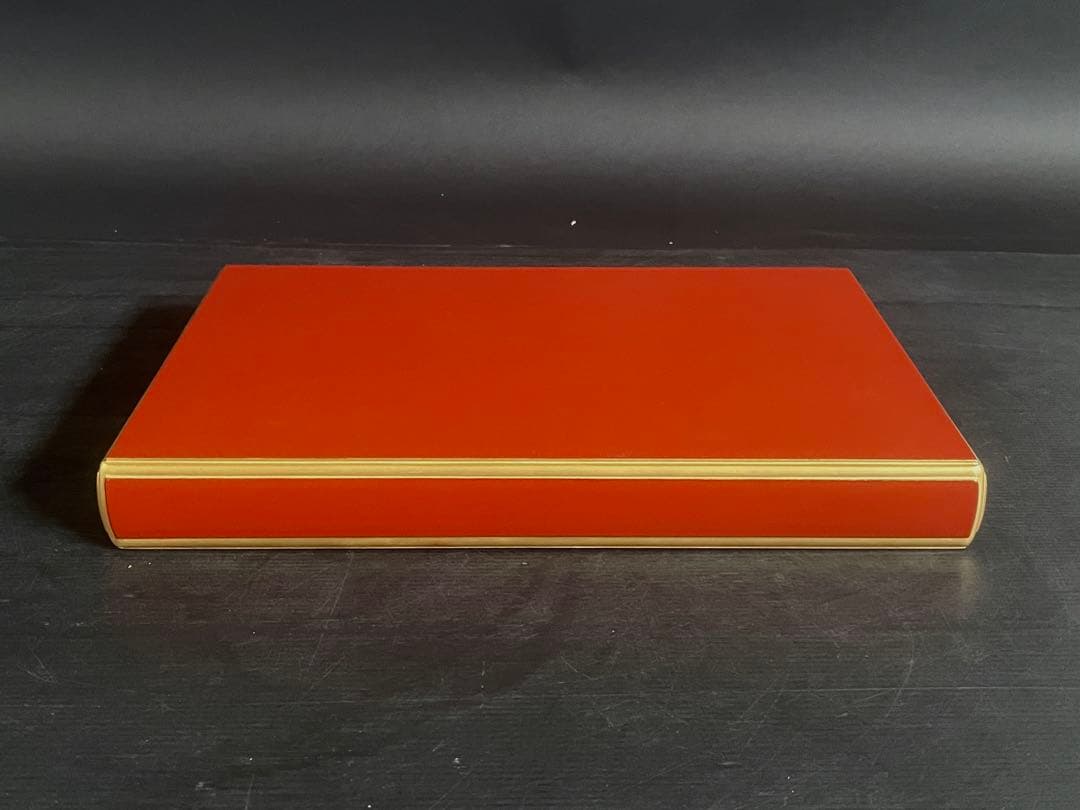 【美品】「母」 池坊 薄盤華盤 大小揃い 共箱 華台 花台 華道 茶道具（い①）