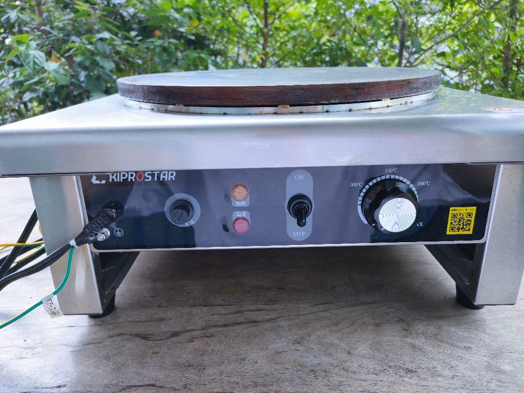よしえ【中古】KIPROSTAR 電気クレープメーカー PRO-40CRP
