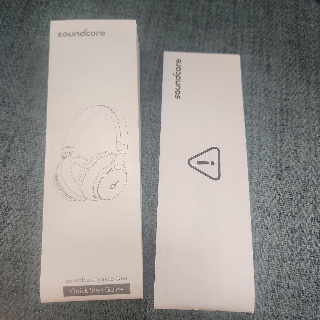 soundcore Space One ワイヤレスヘッドホン水色