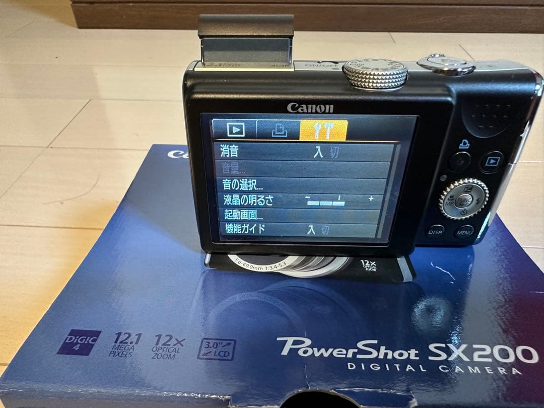 Canon PowerShot SX200 IS 本体　デジタルカメラ