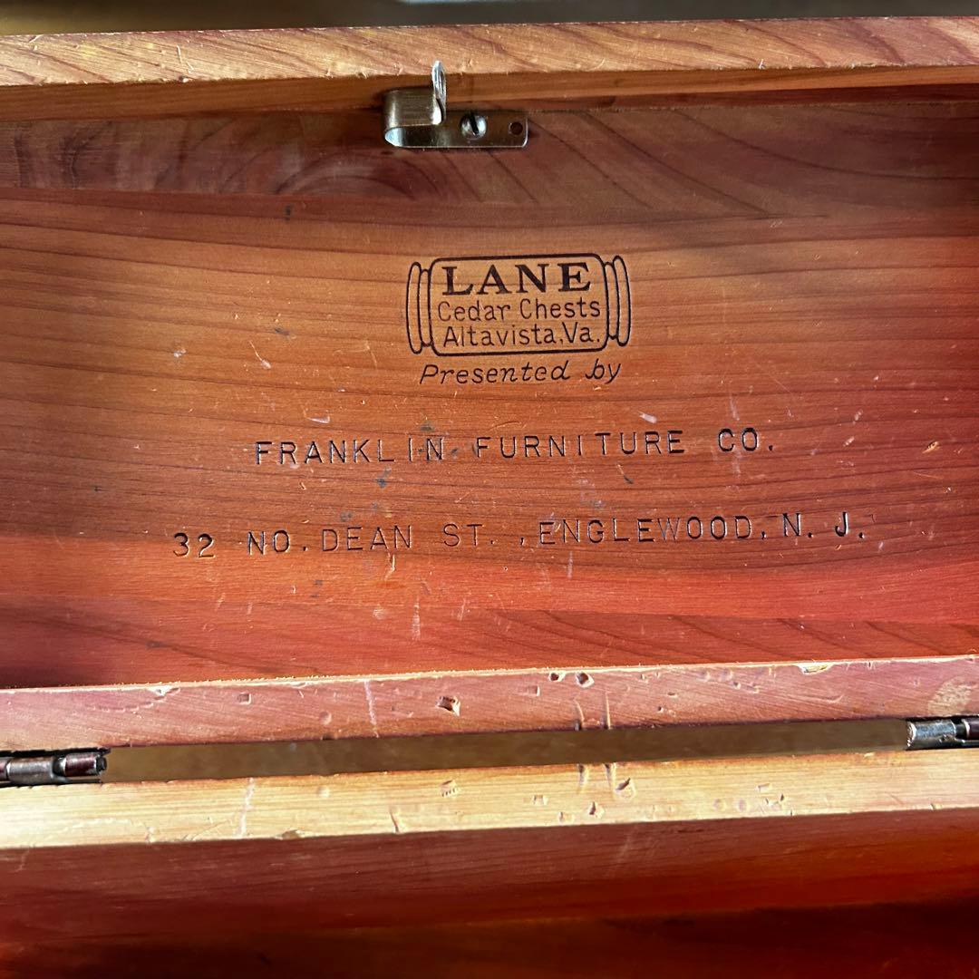 ヴィンテージウッドボックス LANE レーン シダー 収納ボックス 小物入れ