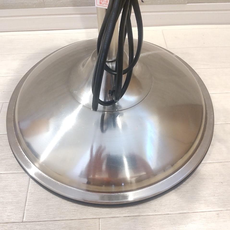 阪和 アンティーク風 シルバー調仕上げ　メタルリビングファン 扇風機