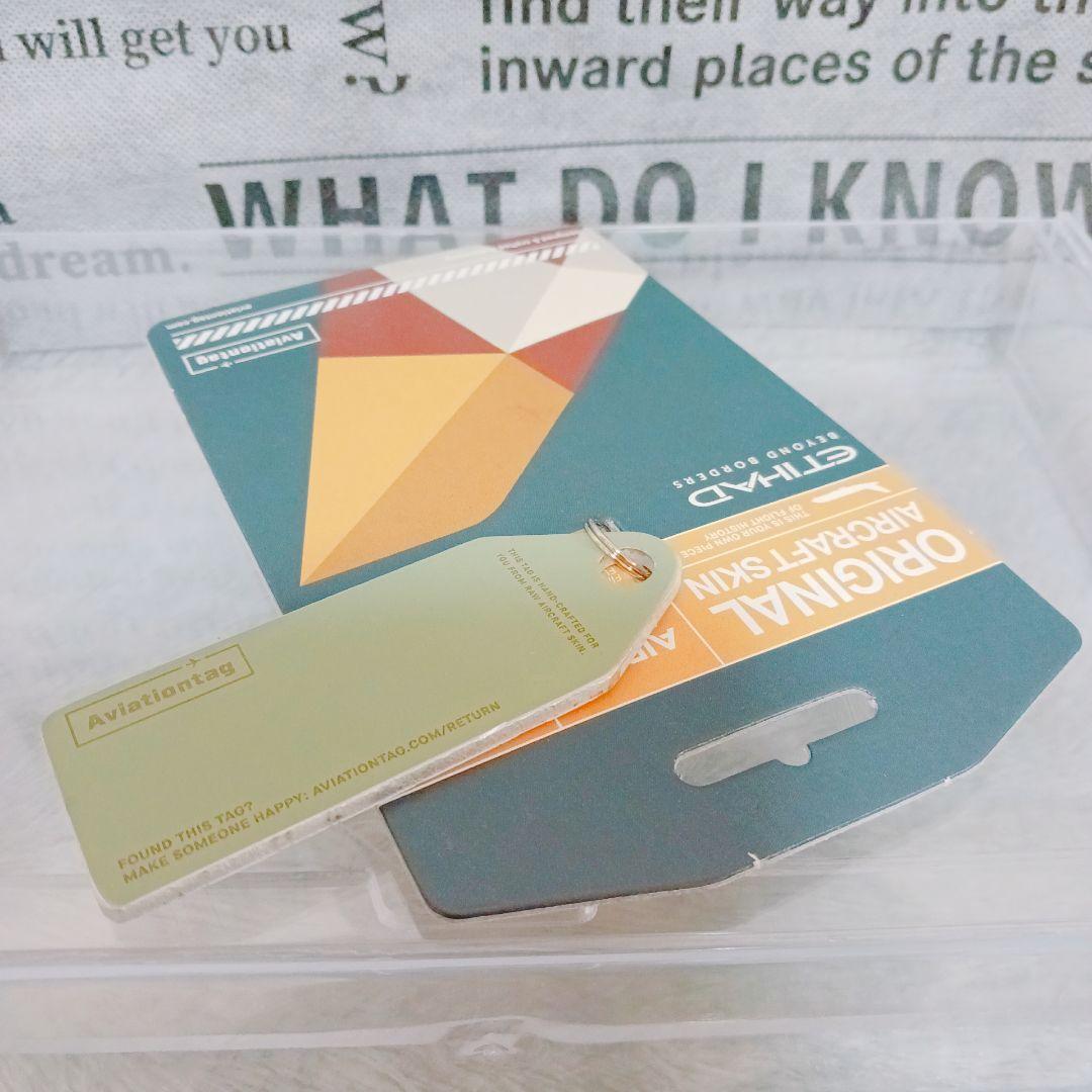 ☆エティハド航空☆ Aviationtag A380 A6APA タグ ポスカ付