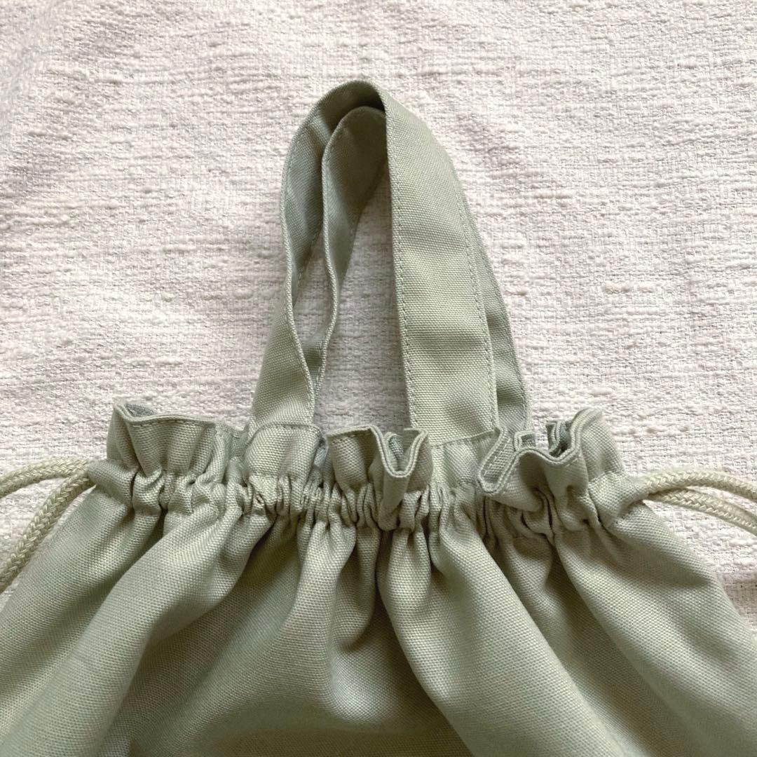 nicoco！レッスンバッグ+上履き袋+体操服袋セット　ピスタチオグリーン