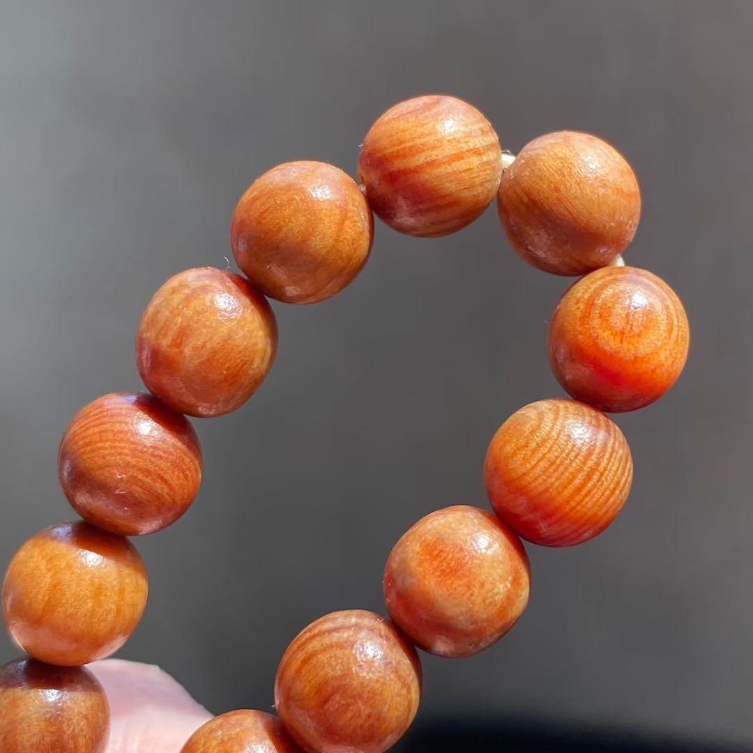 ドラゴンウッド ブレスレット 木珠　パワーズウッド　キングドラゴンウッド