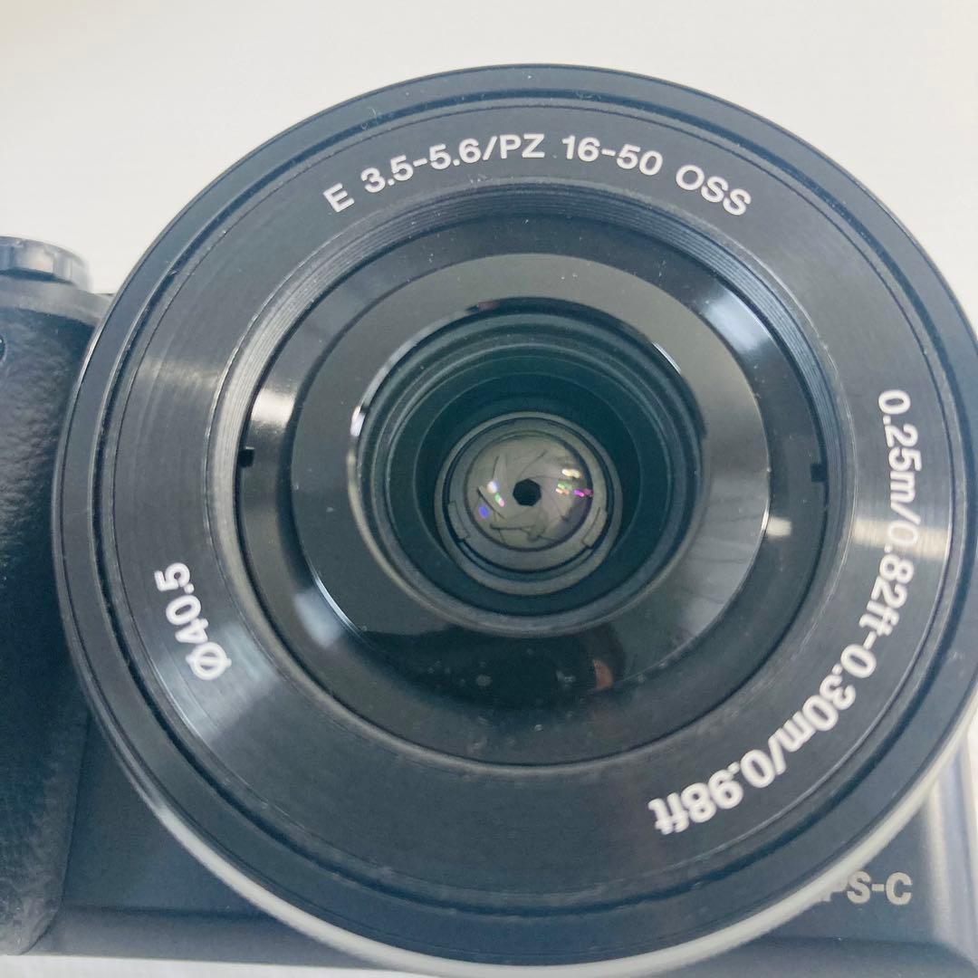 【美品】SONY α6000 ミラーレスカメラ ダブルズームレンズキット