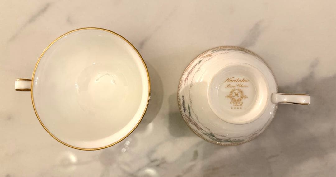 【希少・廃盤】ノリタケ ラヴィサント 4468 ボーンチャイナ 5点セット