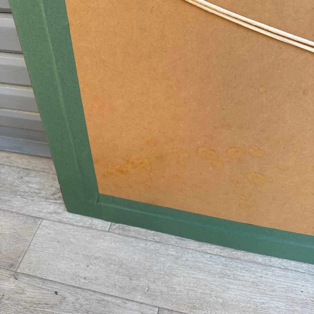 笹倉鉄平「サントロペ」　シルクスクリーン　　ミクスドメディア