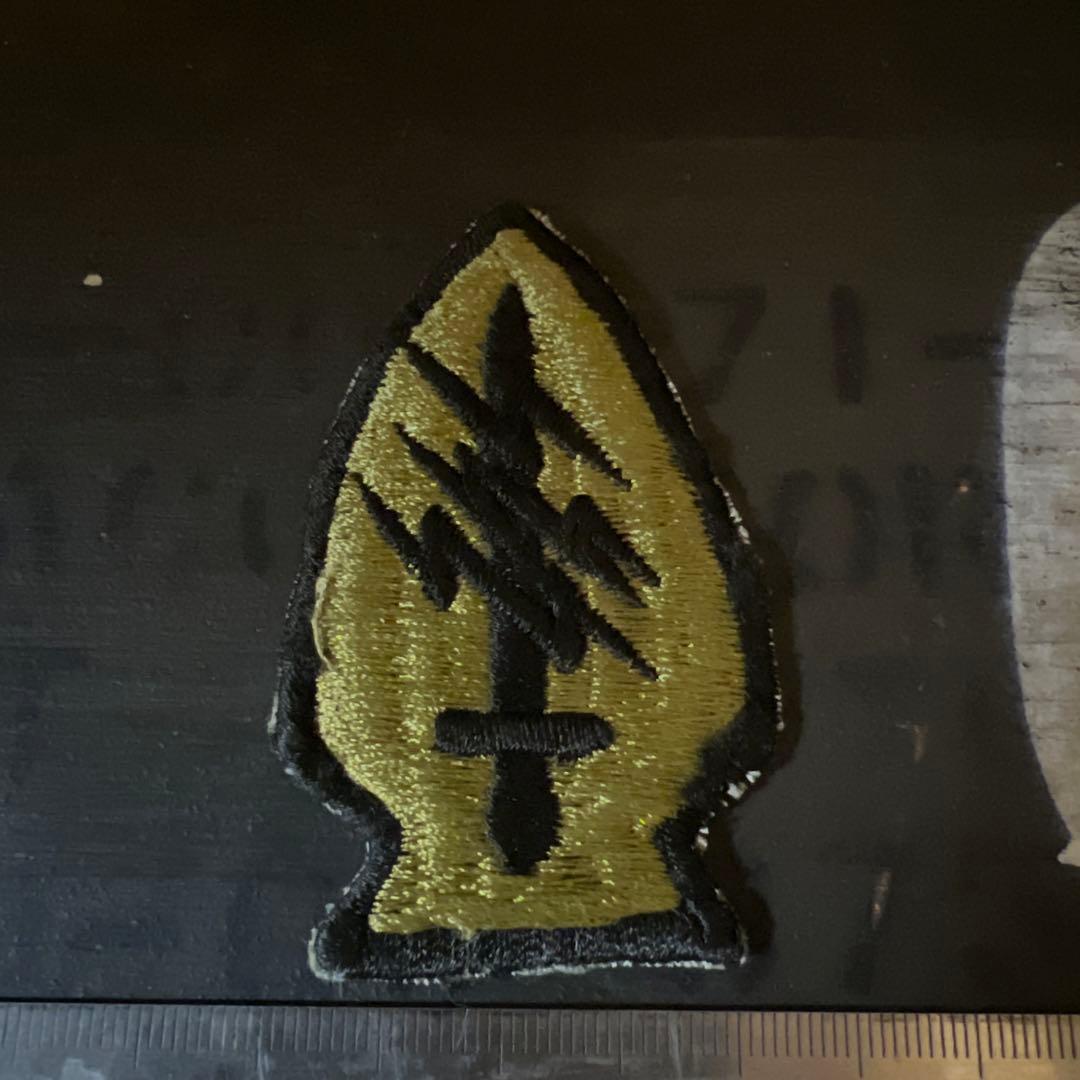 60年代　米軍ベトナム戦　ローカルメイド　特殊部隊パッチ　スペシャルフォース