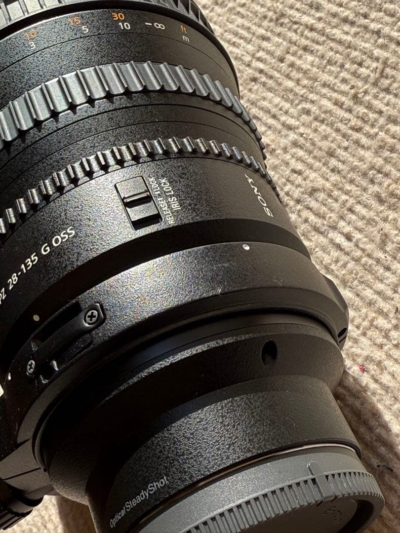 SONY FE PZ 28-135mm F4 G OSS 電動ズームレンズ