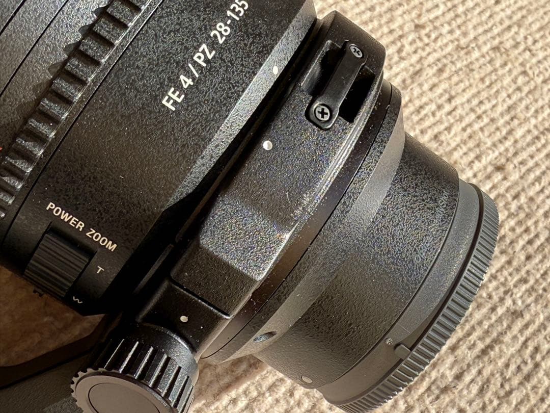 SONY FE PZ 28-135mm F4 G OSS 電動ズームレンズ