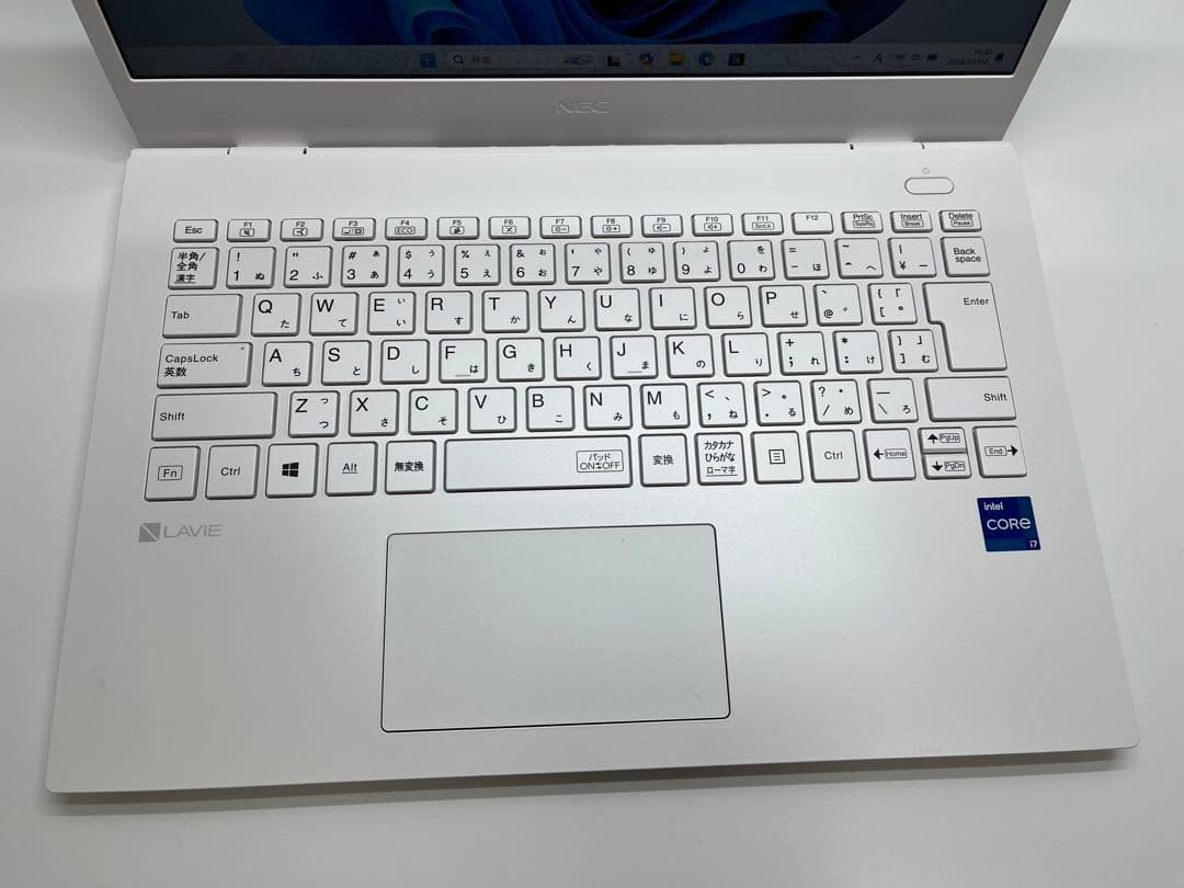 Windowsノート本体 NEC Lavie N14 Core i7-1165G7 8GB 512GB