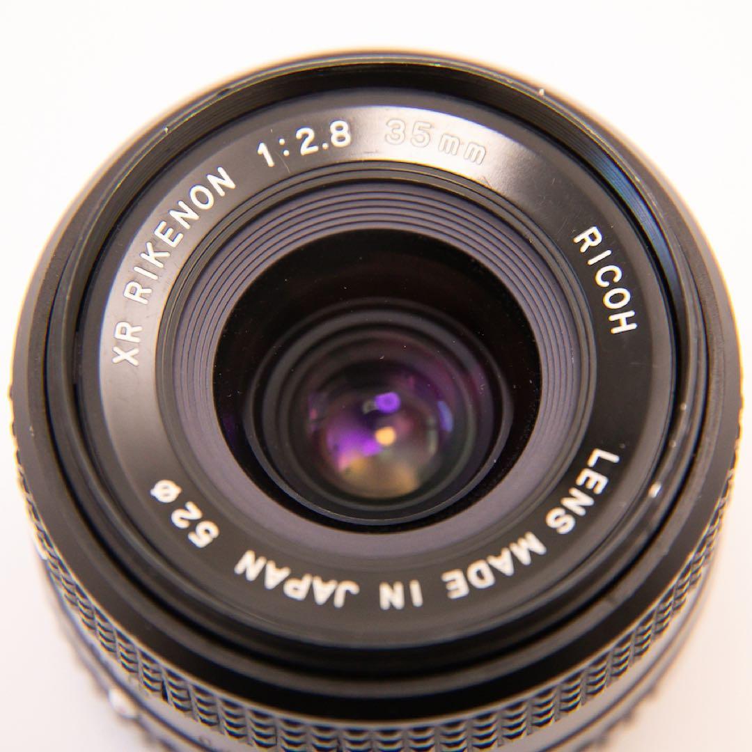 【希少】RICOH XR RIKENON 35mm F2.8 オールドレンズ