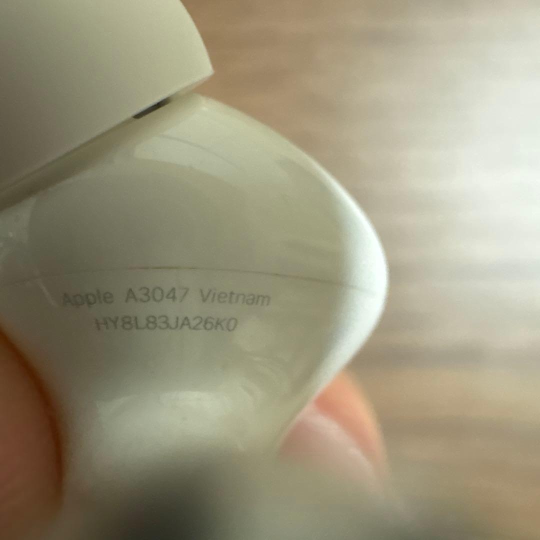 Apple AirPods 本体 A3047 ホワイト