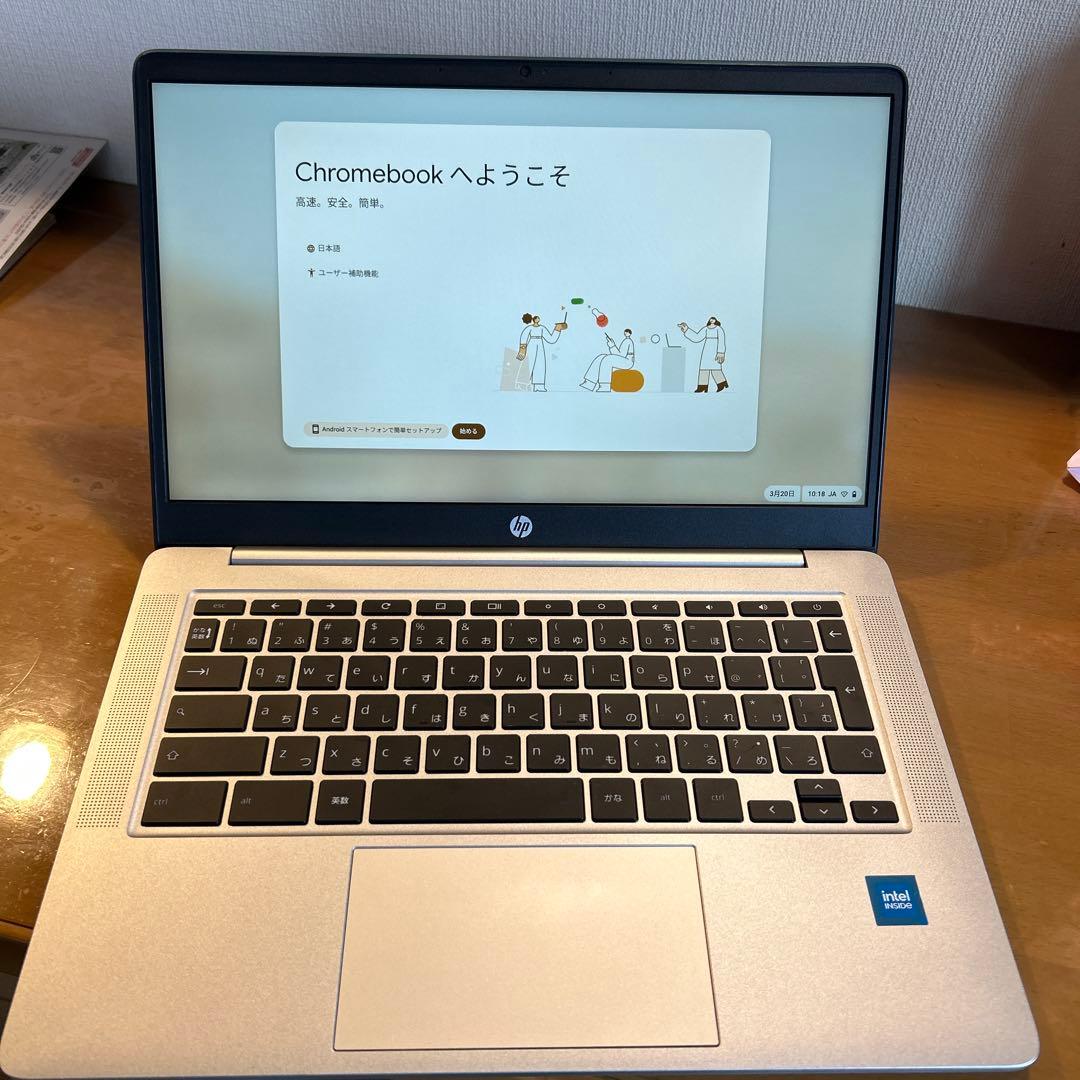 HP Chromebook 14a-na1001TU 14インチ ノートPC