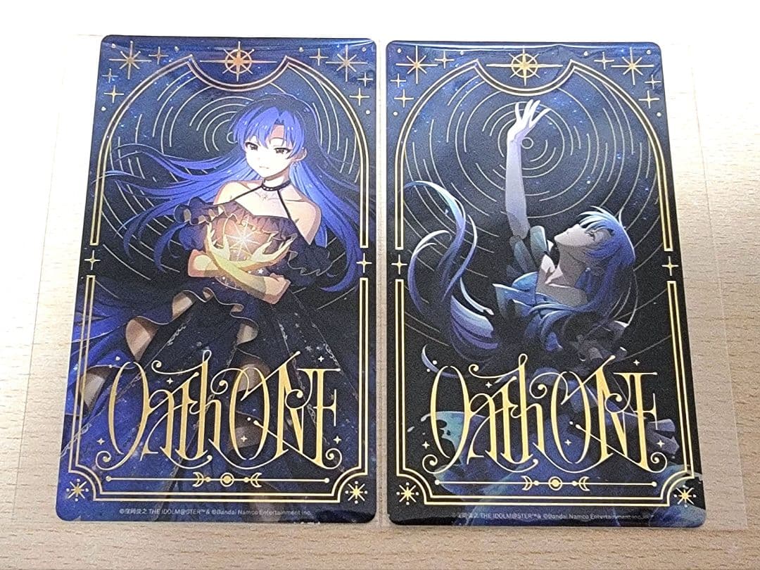 如月千早 Oath ONE 特典ステッカー＆メタルアートプレート オースワン