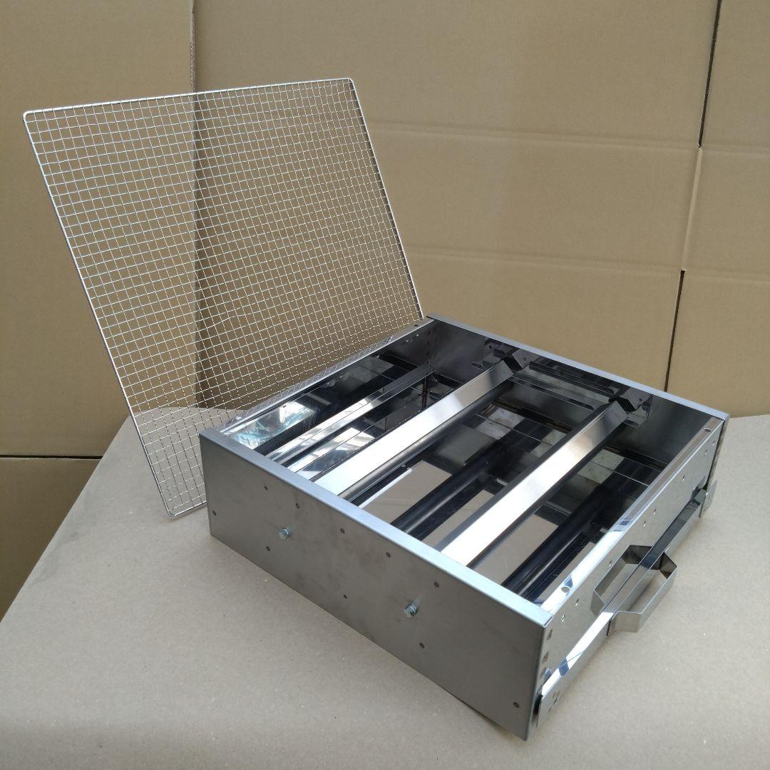 牡蠣小屋 魚介類 海鮮 焼き網 磯焼き ガスグリドル LPG グリラー 幅450