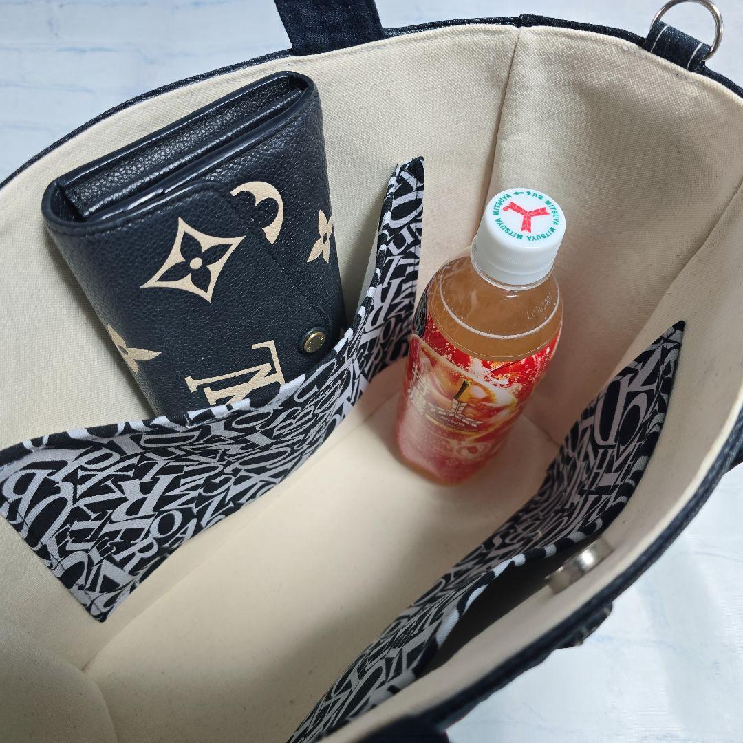 デニムリメイクトートバッグ 大きめ お洒落カジュアル