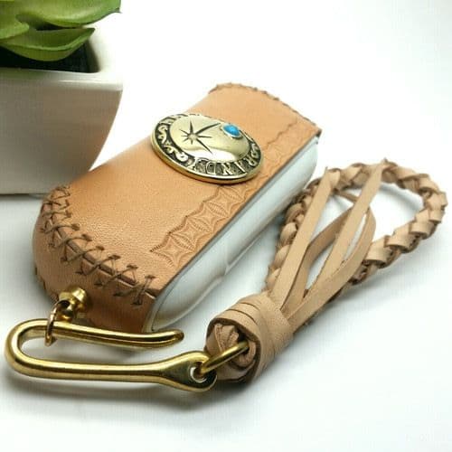 b82新型ILUMAイルマ対応ハンドメイド栃木レザーアイコス3duoケース134