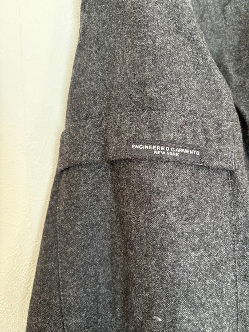 【激レア】ENGINEERED GARMENTS カシミヤ混 ウール　エプロン