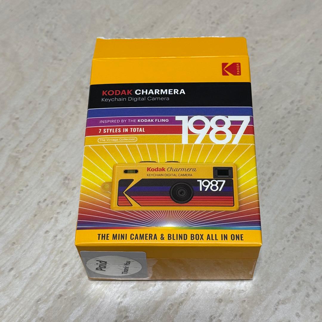 (新品未使用)コダック Kodak Charmera トイカメラ ブラック 黒