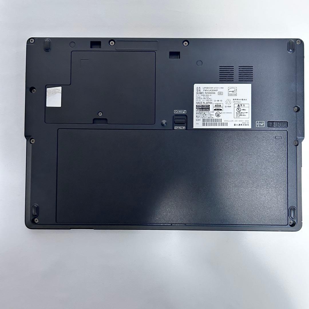 【美品】バッテリー超良好｜LIFEBOOK｜第11世代i5｜爆速SSD搭載