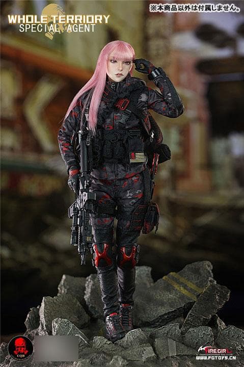 1/6女性エージェントコスチューム & アクセサリーセット B（FG-090B）