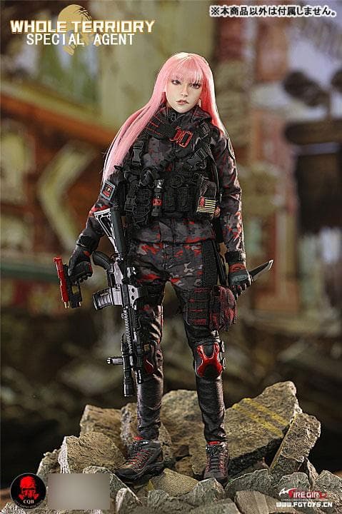 1/6女性エージェントコスチューム & アクセサリーセット B（FG-090B）