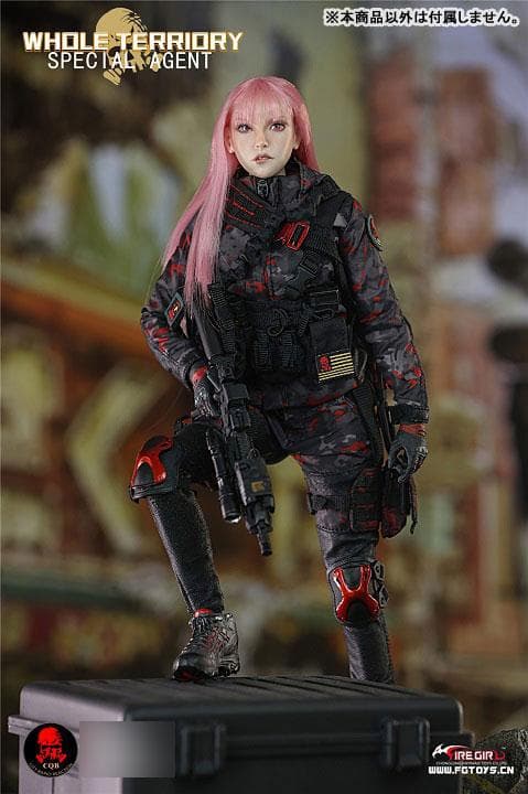 1/6女性エージェントコスチューム & アクセサリーセット B（FG-090B）