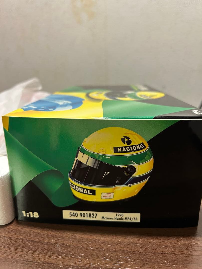 セナ ドライブモデル_マクラーレン/ホンダMP4/5B 1:18