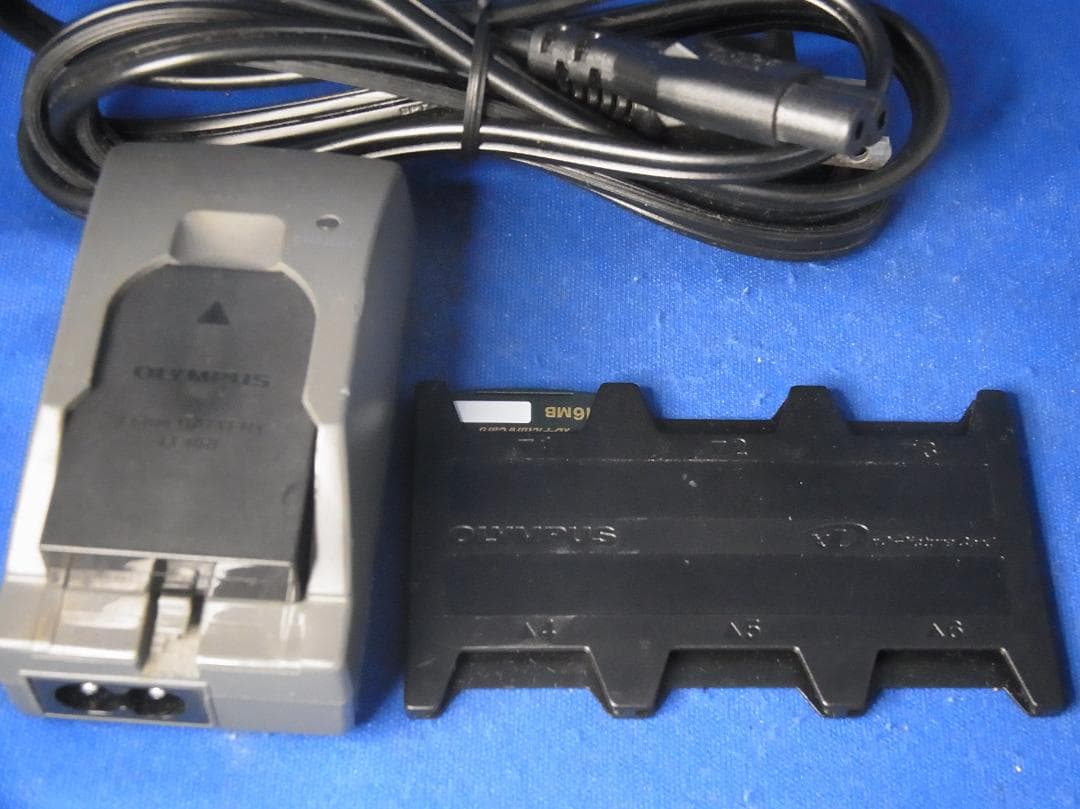 #3371 OLUMPUS μ-15 DIGITAL 電池・充電器・XD