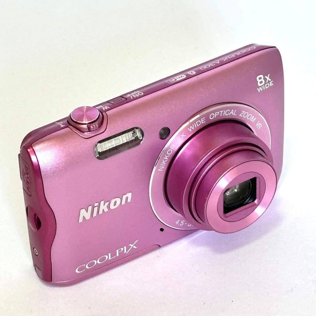 【美品】Nikon coolpix A300 ニコン　コンデジ　SDカード付
