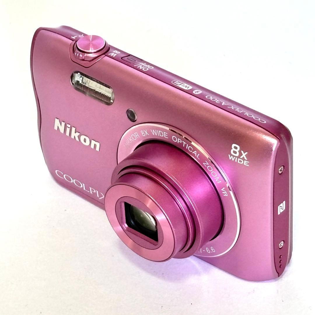 【美品】Nikon coolpix A300 ニコン　コンデジ　SDカード付