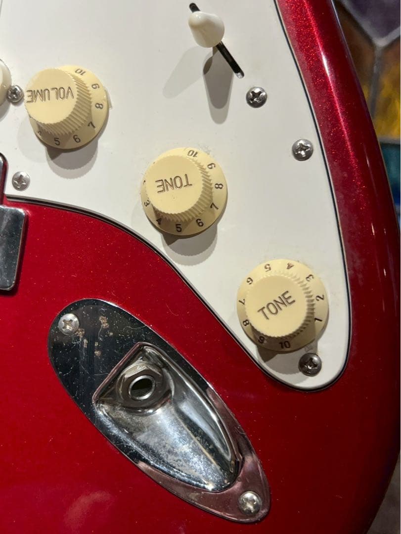 Photogenic エレキギター レッド ストラトキャスター