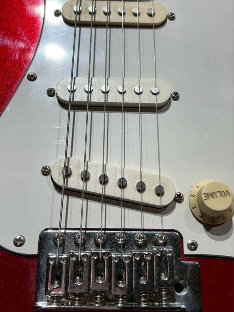 Photogenic エレキギター レッド ストラトキャスター