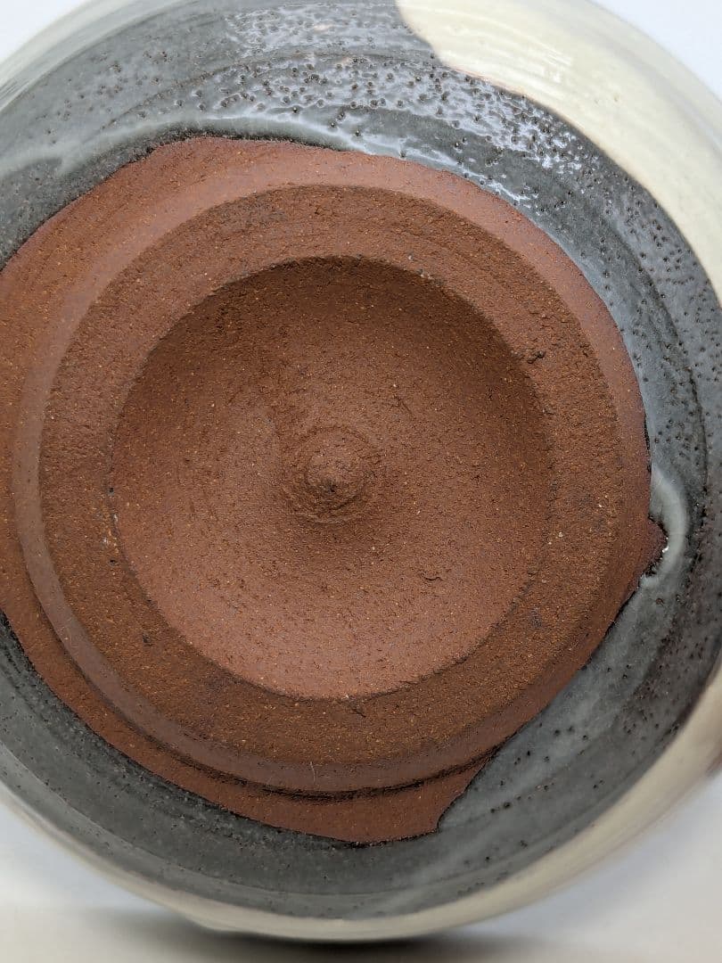 三浦竹軒 京焼 刷毛目茶盌 共箱共布 抹茶碗 抹茶茶碗 茶道具 茶器 清水焼