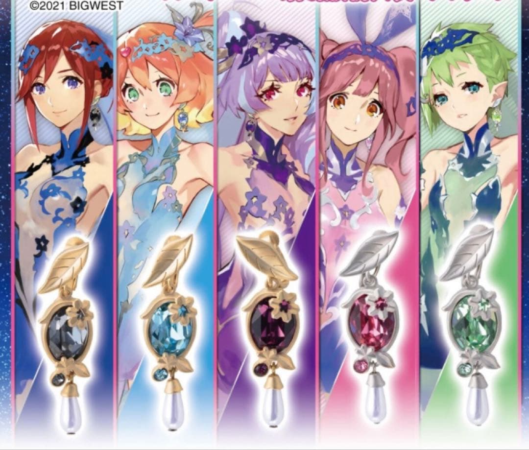 劇場版マクロスΔ 絶対LIVE ワルキューレ フレイア・ヴィオン イヤリング