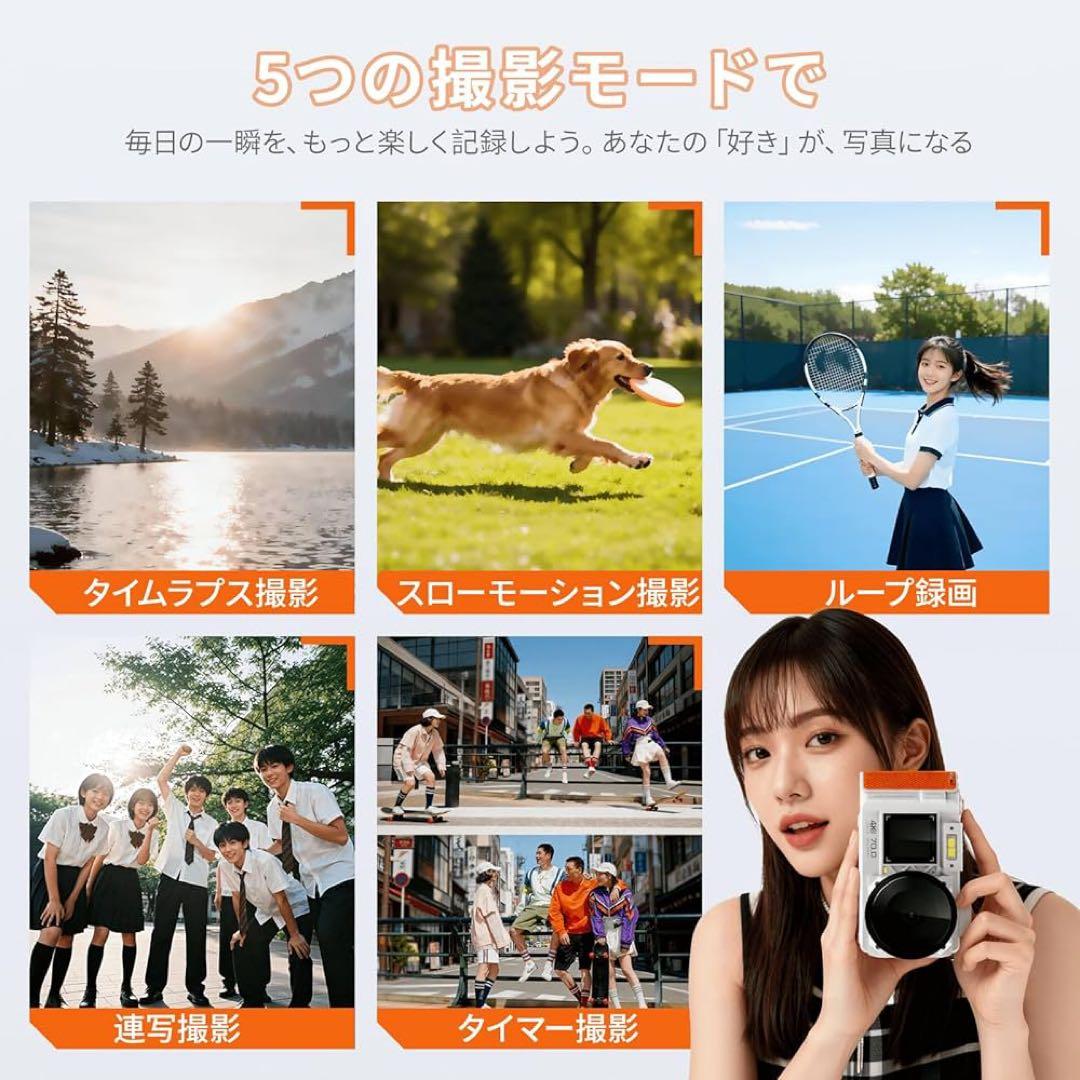 ラスト一点❣️スマホに送れる デジタルカメラ コWI-FI 機能 録画