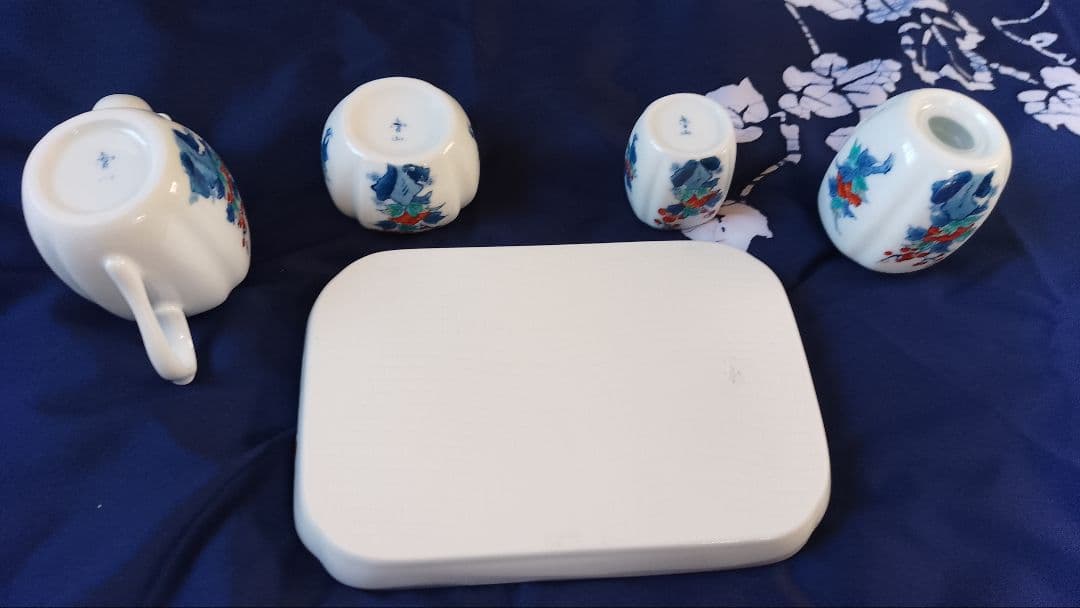 鍋島焼　青磁　魯山窯　卓上セット