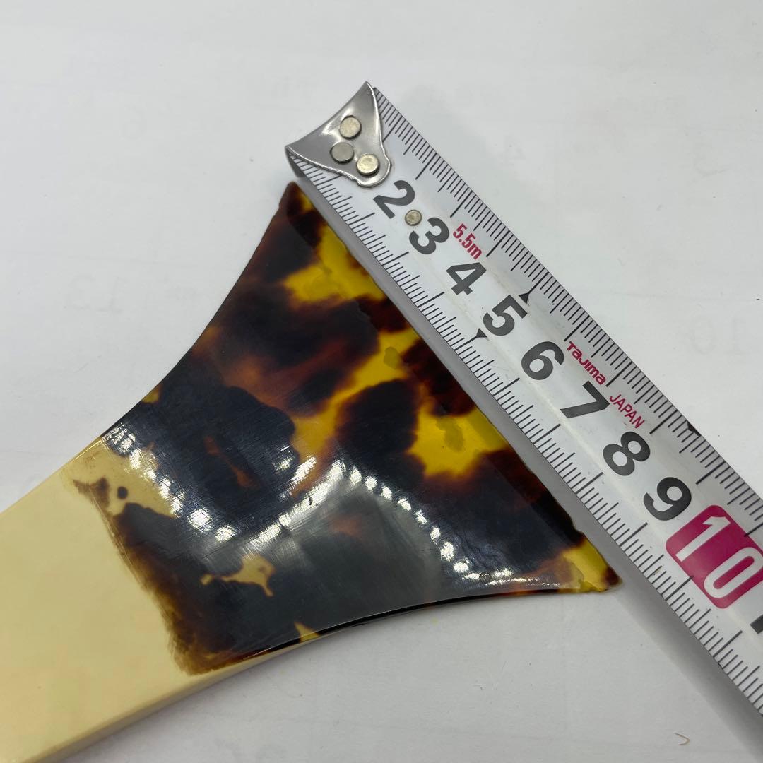 三味線バチ 樹脂と鼈甲のコンビネーション　箱付き