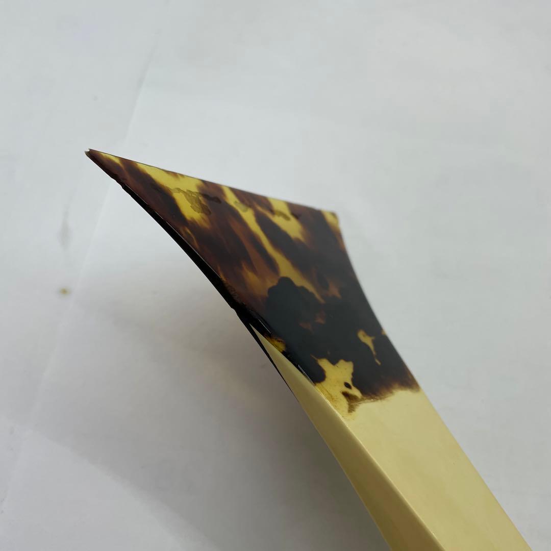 三味線バチ 樹脂と鼈甲のコンビネーション　箱付き