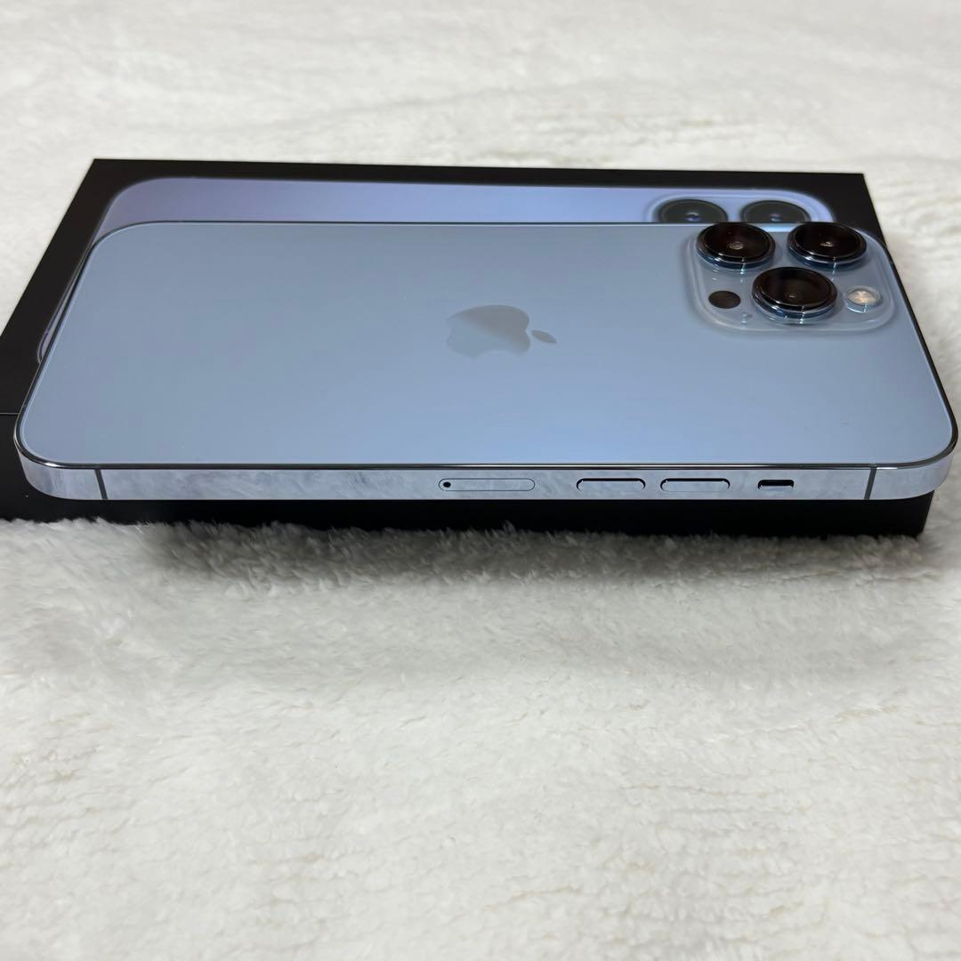 美品 iPhone 13 Pro Max 128GB シエラブルー
