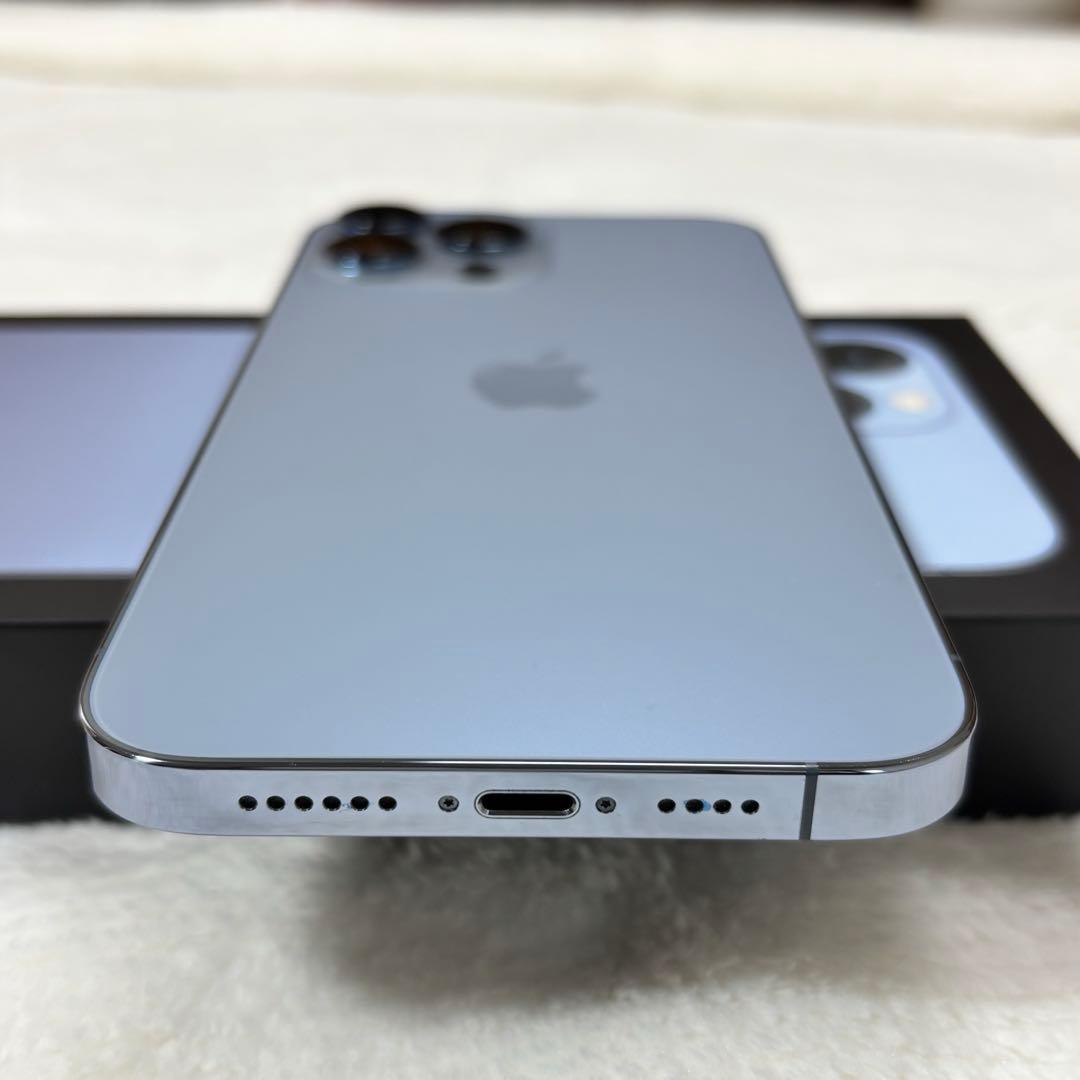 美品 iPhone 13 Pro Max 128GB シエラブルー