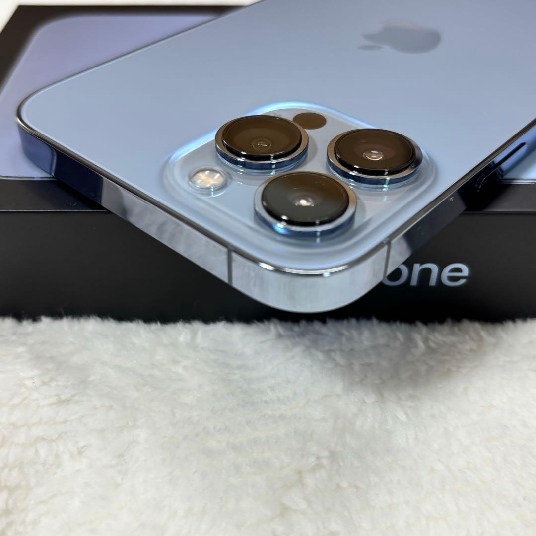 美品 iPhone 13 Pro Max 128GB シエラブルー