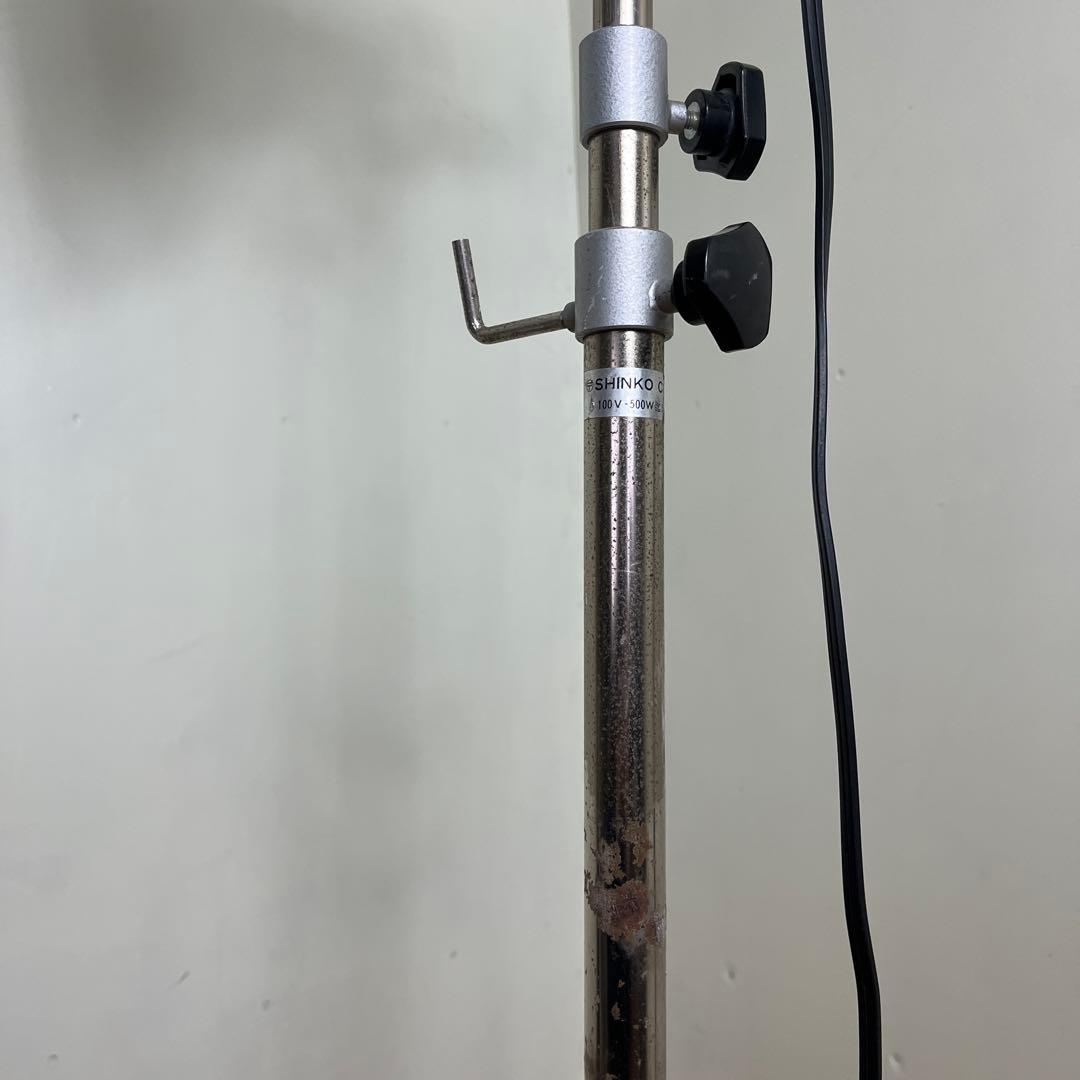 インダストリアル工業系◾️アルミシェード フロアライト カメラ 撮影 照明 B