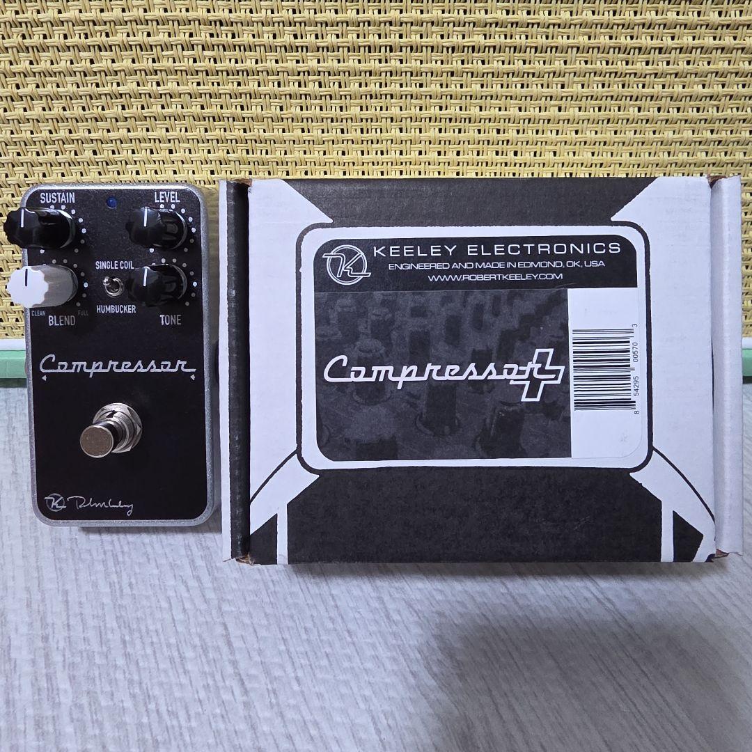 Keeley Compressor Plus コンプレッサーペダル 箱付き美品