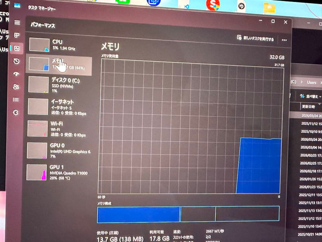 4KタッチDELLPrecision 5540 32GB 1TB core i7