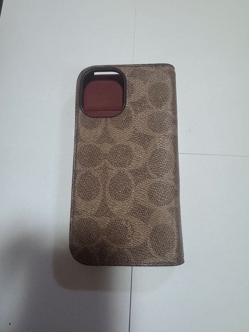 iPhone 16 ケース 手帳型 フォリオ Folio Case 正規品コーチ