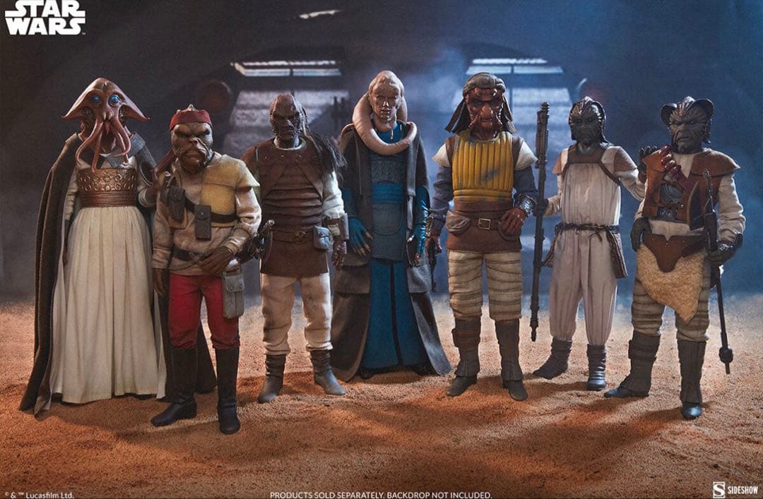 サイドショウ ビブフォーチュナスカム＆ヴィラニーオブスターウォーズホットトイズ